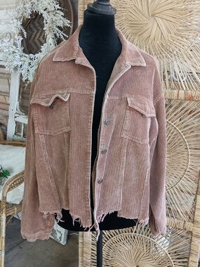 POL Brown Corduroy Jacket_M